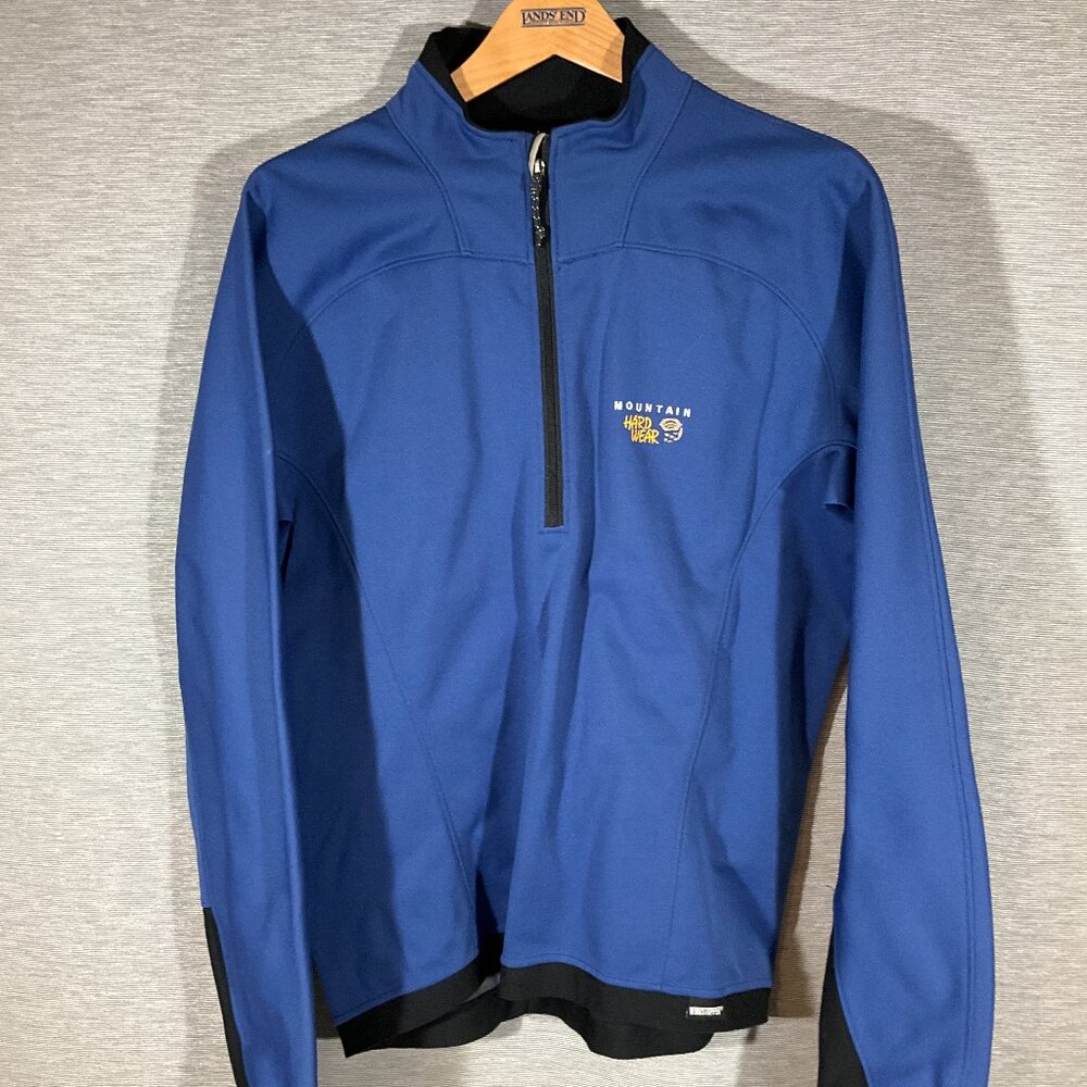 Mountain Hardwear 1/4 Zip Windstopper pullover, SIze L